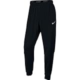 Ergonomische Nähte Nike Herren Dry Taper Fleece Trainingshose, Black/White, M