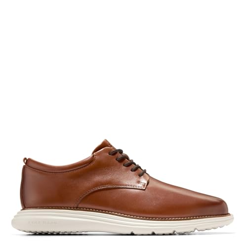 Cole Haan Cole Haan Men's Grand+ Ultra Oxfords, British Tan/Ivory, 9.5-M US