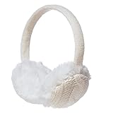 MIPAHI Women Ear Muffs Autumn And Winter Warm Knitted Earmuffs,Short Plush Simple Earmuff, Ears Warm