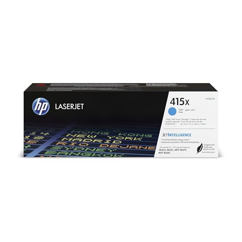 Cartridge 415X Cyan (W2031X)