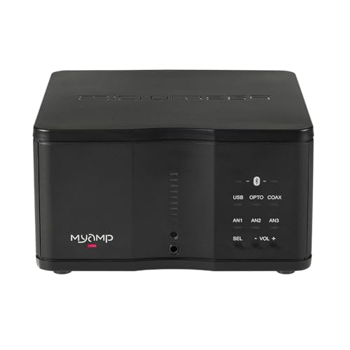 micromega - MyAmp Integrated Amplifier/DAC/Headphone Amp in Black