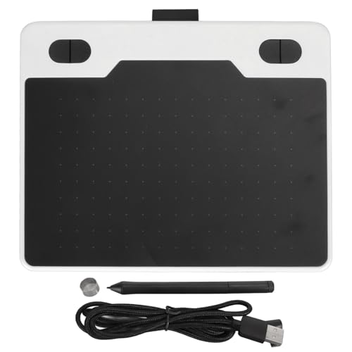 Tableta digitalizadora para dibujo gráfico, con sensibilidad de presión de 8192 niveles, resolución de lectura de 5080 LPI y velocidad de lectura de 233 PPS, compatible con dispositivos OS X miniatura 1