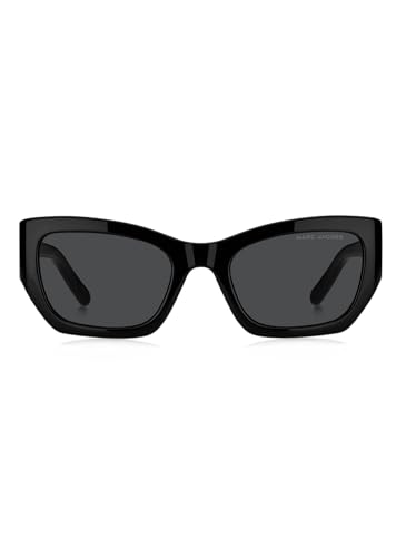 Marc Jacobs レディース MARC 723/S サングラス, ブラック///ホワイト, 53/21/135