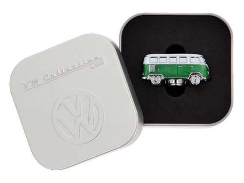 BRISA VW Collection - Volkswagen Refrigerator Office Pinboard Magnet T1 Bus 3D Mini Model (Classic Bus/Green) - Image 4