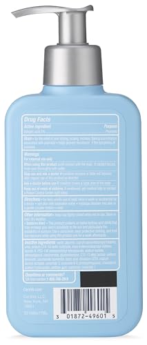CeraVe Cleanser for Psoriasis Treatment, With Salicylic Acid for Dry Skin Itch Relief & Latic Acid for Exfoliation, Fragrance Free & Allergy Tested, 8 Ounce