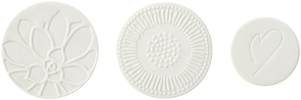Villeroy & Boch – Its My Home Set de 3 Aimants, Set Décoratif pour Embellir Votre Réfrigérateur, Porcelaine Premium, Vert, Blanc, Lavage à la Main Petit