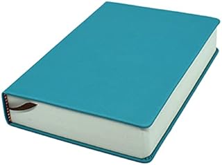 Blank Page A5 Notebook Super Thick 330 Sheets Sketch Book with PU Leather Cover 80GSM Paper Notepad No Lines Journal Drawing Book Memo Writing Sketch Pad Diary Notebook for Study Working Travelling