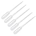 JPSOR 200pcs 1ml Disposable Plastic Transfer Pipettes with Scale