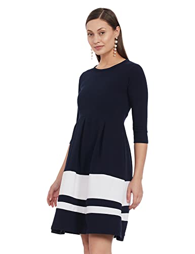 Image of LookMark Cotton A-Line Knee-Length Women's Dress