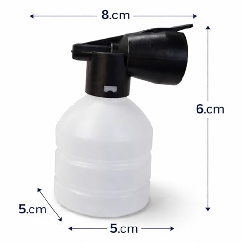 Image of KISAN High Pressure Washer Gun with Foam Cannon Bottle, Quick Connector & Water Filter Set - Compatible Pressure Washer Spray Gun Kit for Car Wash, Bike, Floor & Garden Cleaning