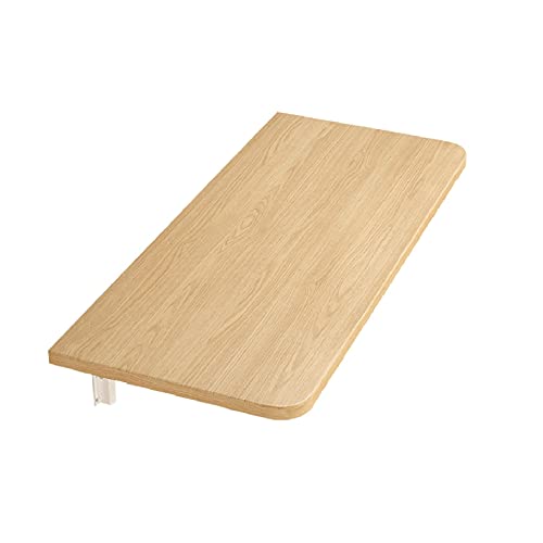Mesa Plegable De Pared, Mesa De Trabajo Plegable Montada En La Pared Mesa De Hoja Abatible, Cocina Mesa De Comedor De Madera Maciza, Oficina Inicio Niños Escritorios Y Estaciones De Trabajo,con Soport