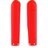 Acerbis Fork Cover Set (FLO ORANGE) For 19-23 KTM 65SX