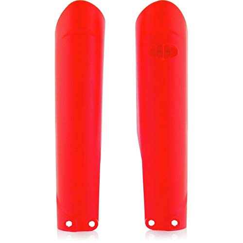 Acerbis Fork Cover Set (FLO ORANGE) For 19-23 KTM 65SX