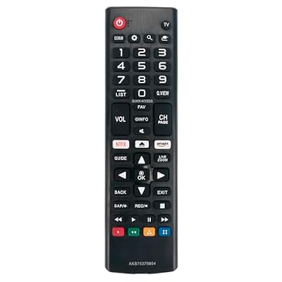 New AKB75375604 Replaced Remote fit for LG Smart TV 43UK6090PUA 49UK6090PUA 50UK6090PUA 55UK6090PUA 60UK6090 65UK6090PUA 70UK6190PUB 75UK6190PUB 43LK5700PUA 49LK5700PUA 32LK610B 24LJ4840-WU