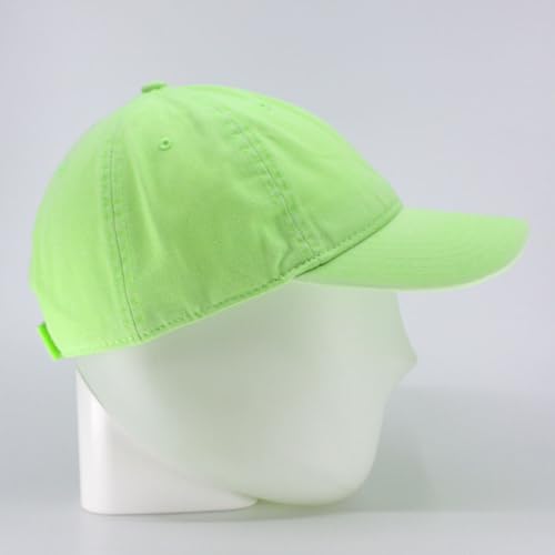 Image of Classic Washed Cotton Baseball Cap - Vintage Adjustable Dad Hat, Curved Bill for Men Women, Outdoor Everyday Wear