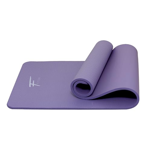 Fitem Tapis de Sol Ultra-Epais en Mousse Confort Haute Densité NBR - 183 x 60 x 1,5 cm ou 1 cm - pour Gym,Yoga, Sport, Gymnastique, Fitness, Pilates,...
