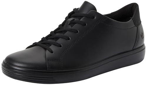 ECCO Classic Sneaker W Noir : basket basse en cuir pour femme