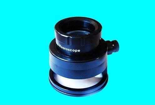 Loupe 6x réticule led gowe outil mesure portable optique metal