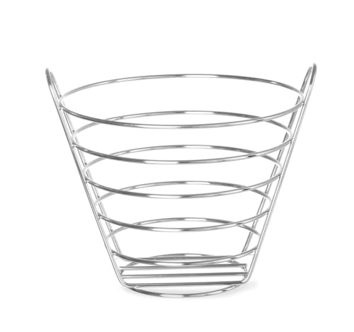 Corbeille à fruits en métal HENDI 426418 panier rangement cuisine noir