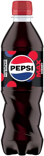 Pepsi Max Bottles (12 x 500ml, Cherry)