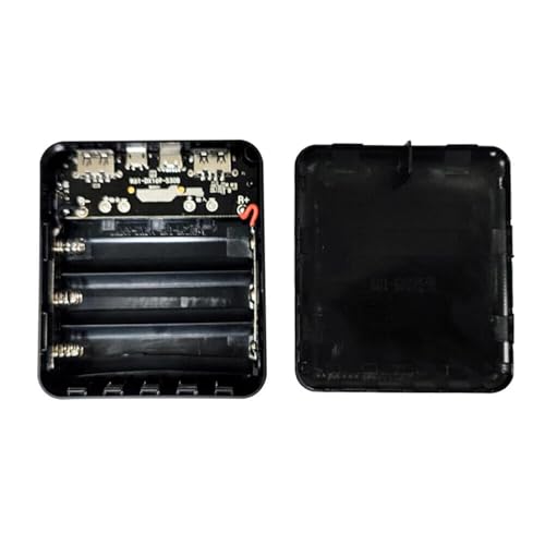 Kit caja power bank MOUDOAUER sin soldar para baterías 18650