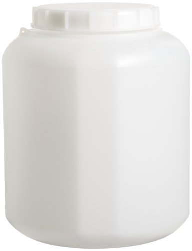 SP Bel-Art Wide-Mouth 5000ml Polyethylene Bottle Heavy Duty Closure (F10906-5000)
