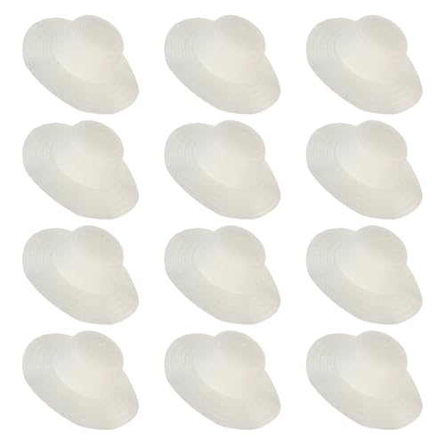 Chapeaux de paille vierges grand bord beige naturel de haute qualité