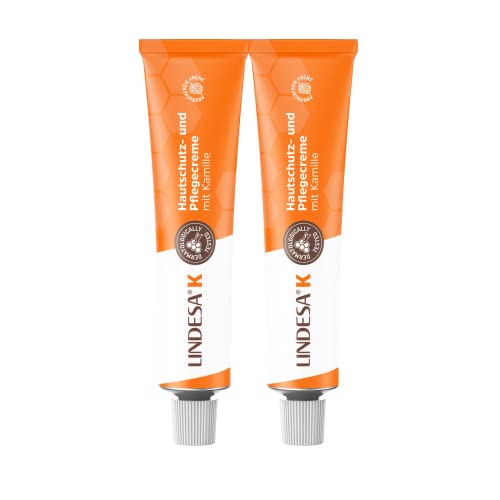 Lindesa K Pflegecreme mit Kamille Handcreme HautschutzcremeTube 50ml (2)