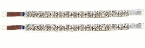 XSREEZ Clear Rhinestone Bobby Pins for Wedding, Brides and Bridesmaids Gifts - Prom Jewelry Special Occasion