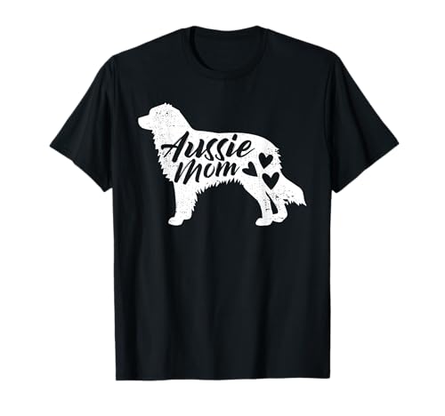 Australian Shepherd Mom Aussie Gifts for Dog Lovers Merle T-Shirt
