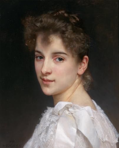 Décoration murale Bouguereau Premières Caresses grand poster 60x90