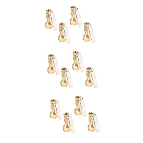 Construction robuste en laiton pour ce lot de 3 gonfleurs Anneome de haute précision