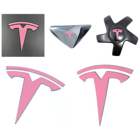 Custom Cut Graphics Logo Decal Stickers for Tesla Model 3 Cover