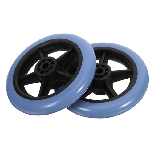 WEKAMOS 2個小型車椅子用フロントホイール 助行器交換用キャスター 静音 軽量 耐摩耗性 屋内外対応 の使用感