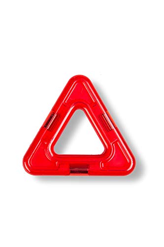 マグプレイヤー Magplayer 【三角形】 単品 ばら売り 追加 お試しパック 補充パック マグネットブロック 創造力を育てる知育玩具 想像力 磁石 【4ピース】 (三角形)