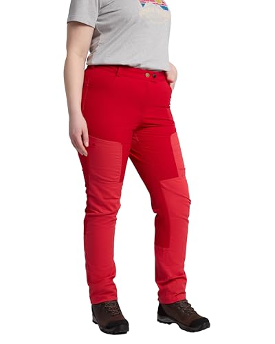 Pinewood Outdoor Hosen für Damen, robuste Outdoorhose Damen mit Stretcheinsätzen und elastischem Bund für Komfort, für Outdoor und Alltag