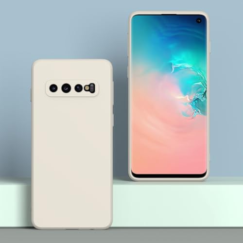 Image of for Samsung Galaxy S10 Plus Case White, Scratch Resistant with Soft Touch, Slim Thin Phone Cover for Samsung Galaxy S10 Plus
