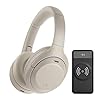 Sony WH-1000XM4 Wireless Noise Canceling Over-Ear Headphones (Silver) Bundle with 10000 mAh Ultra-Portable LED Display…