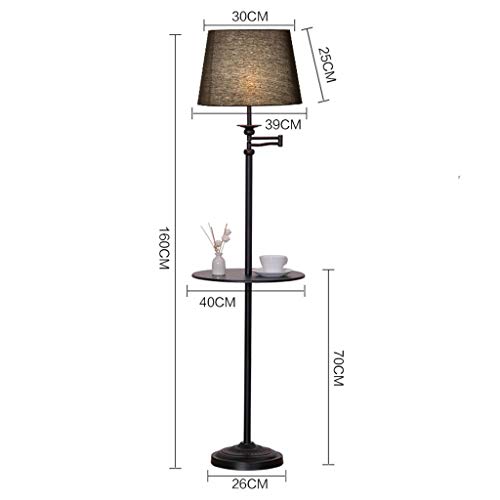 Lampes de plancher à double commande pied et télécommande