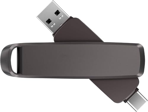 �O�t�� SSD 1TB USB3.2Gen2 �Ǐo�ő�1000MB/�b USB Type-C & USB Type-A �f���A���h���C�u �|�[�^�u�� SSD Win Mac