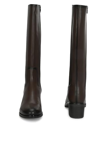 Image of Delize Womens Brown Chelsea Knee Boots 65380