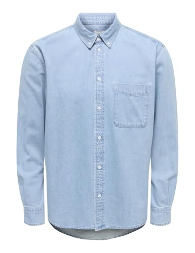 T-Shirt Only & Sons Onsorson Reg. Oxford York DNM pour homme en lot de 2