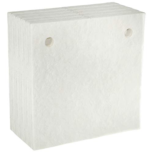  Cordenons 25 PZ - C28-2 Fori - Cartoni FILTRANTI 20X20-1400 g/mq Spessore 3,80 mm