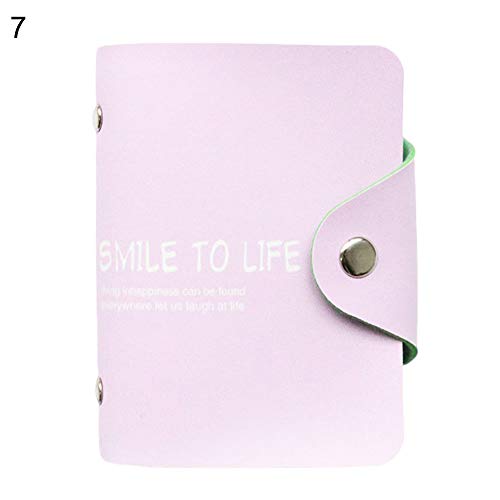 Preisvergleich Produktbild Tragbare Brieftasche aus Kunstleder, kleine Geldbörse, Ausweis, Kreditkarten-Halter, Aufbewahrungsfächer, für Sammlersound Einheitsgröße 7#