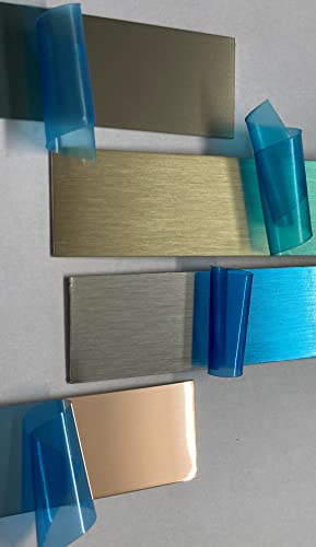 Messing gebürstet 2500x30x0,5 mm selbstklebend Blechstreifen Blechzuschnitt Blende Leiste Zierstreifen Streifen Flachleiste Abdeckleiste Fensterleiste Edelstahl V2A…