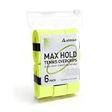 AOXEQUIP 6PACK Tennis Racket Grip Tape, Tennis Grip Tape, Tennis Wrap Grip Tape,Grip Tape for Handles Fits Tennis/Badminton/Squash Rackets (Green)