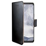 Tiene una alta duración Celly Wally - Funda Tipo Libro para Samsung Galaxy J6 Plus