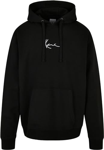 Karl Kani Herren KKMQ12006 KK Signature Hoodie Black, L