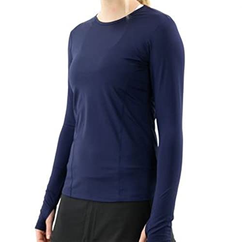 Fila Women's UV Blocker Long Sleeve TOP, Navy, Medium