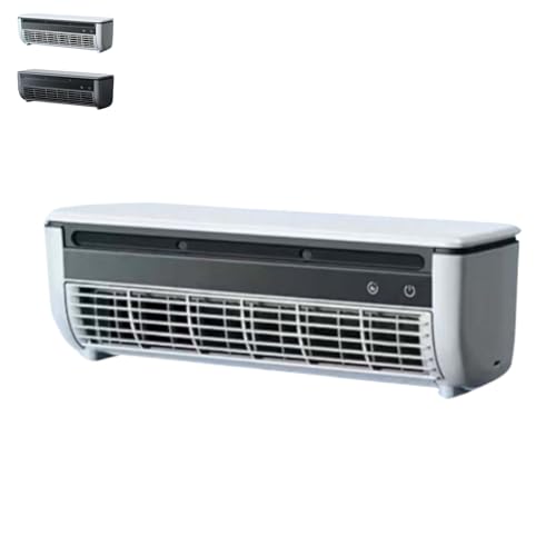 Ventilatore per condizionatore d'aria wireless da parete, portatile, mini unità di raffreddamento per cucina e camera da letto, raffreddamento istantaneo in 10 secondi
